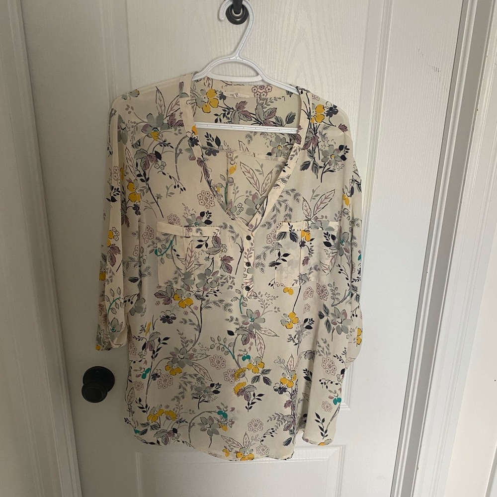 Maurices floral blouse